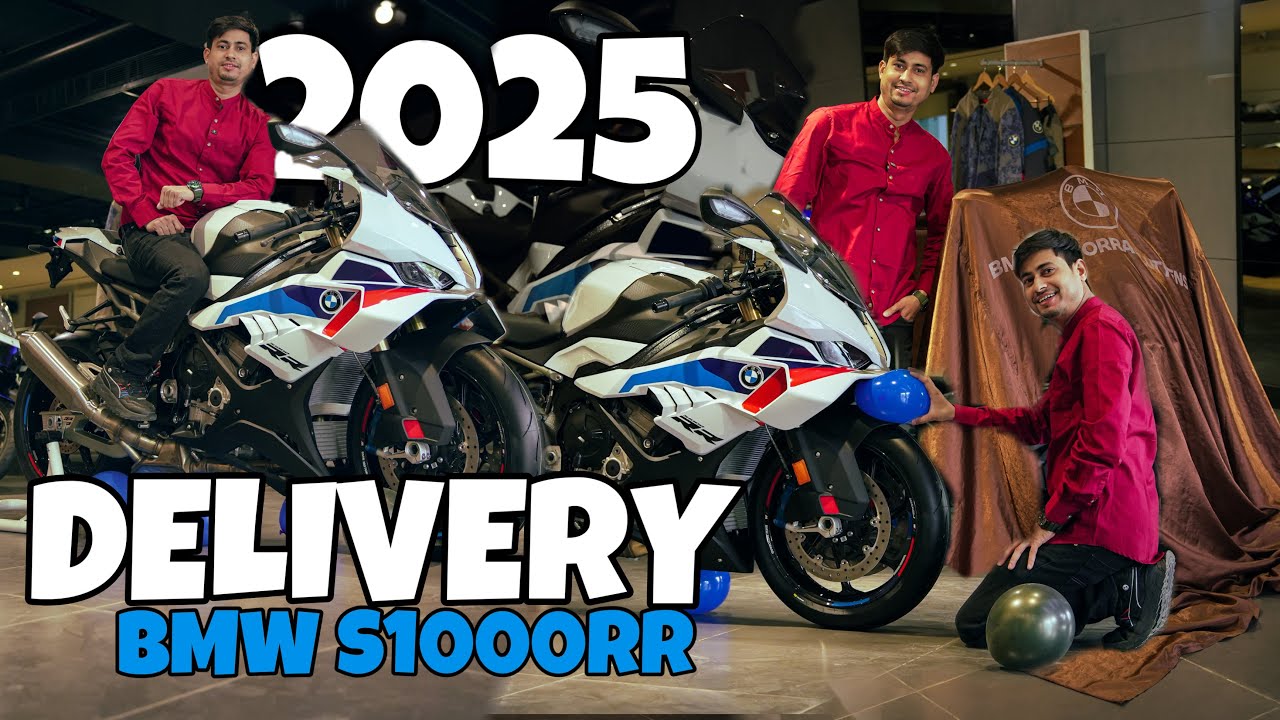 Finally 2025 ki bmw s1000rr m pro ki delivery leli
