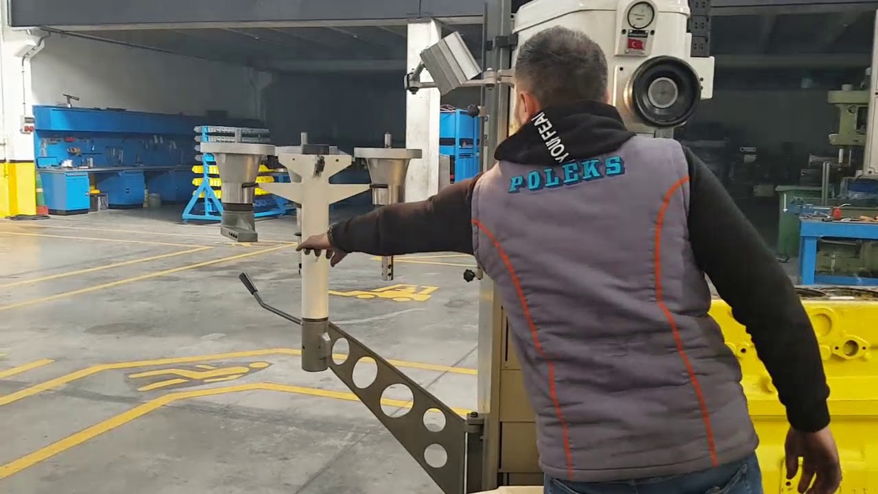 POLEKS - RM 1200 NC CYLINDER BORING AND SURFACE MILLING MACHINE