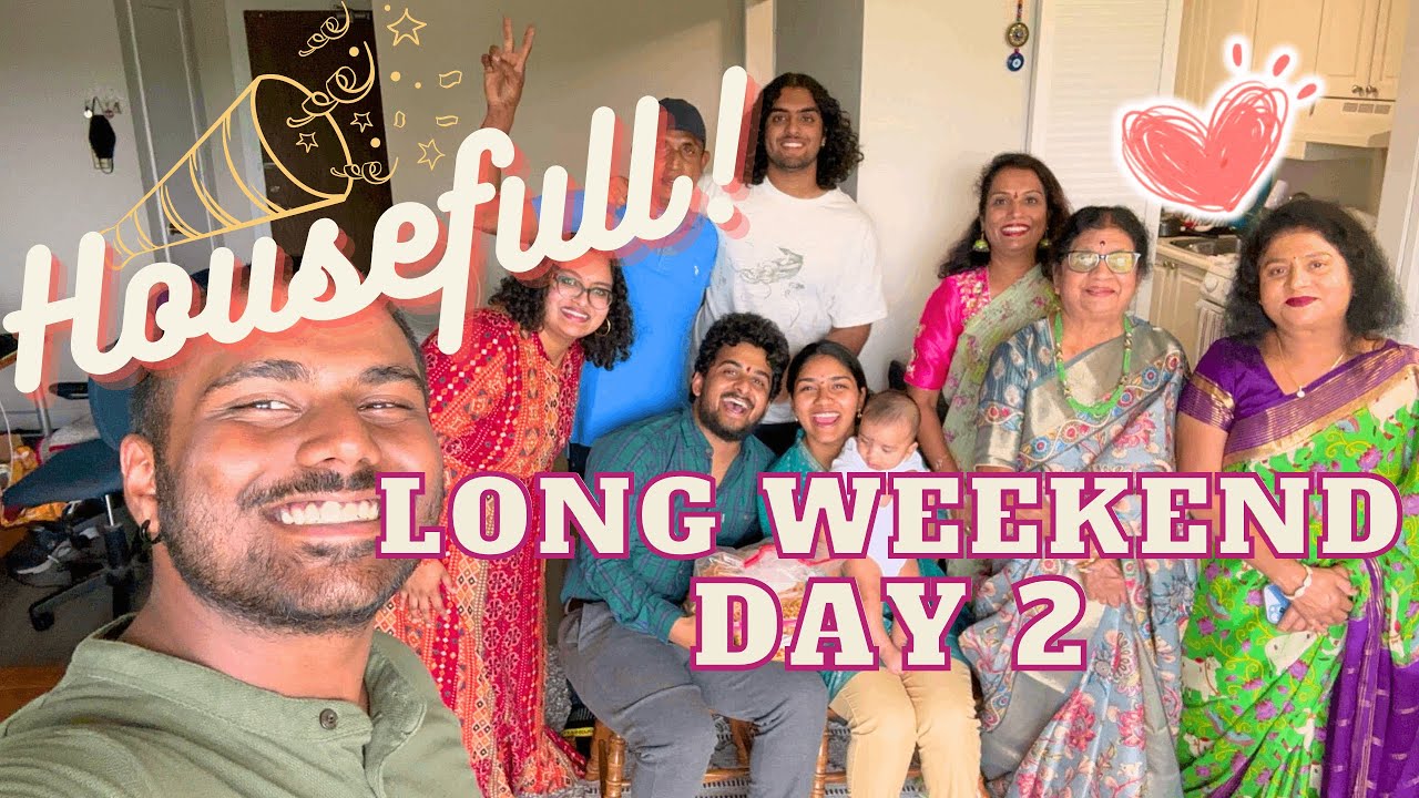 Vlog #8 | Reuniting Across Borders: Heartwarming Family Weekend Vlog Day 2 | MounikaSankalp