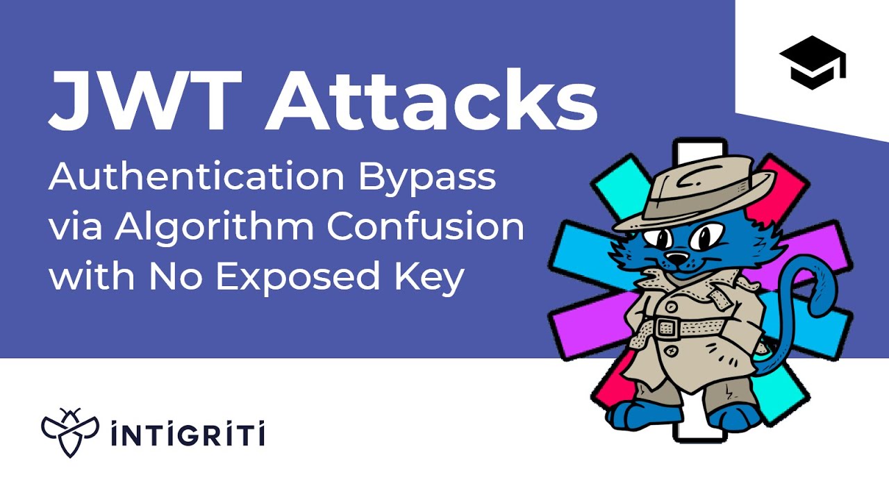 JWT Authentication Bypass via Algorithm Confusion with No Exposed Key