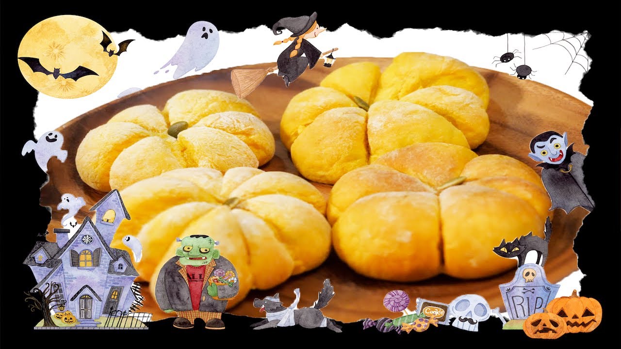 ハロウィンの下準備？絶品カボチャパン!!