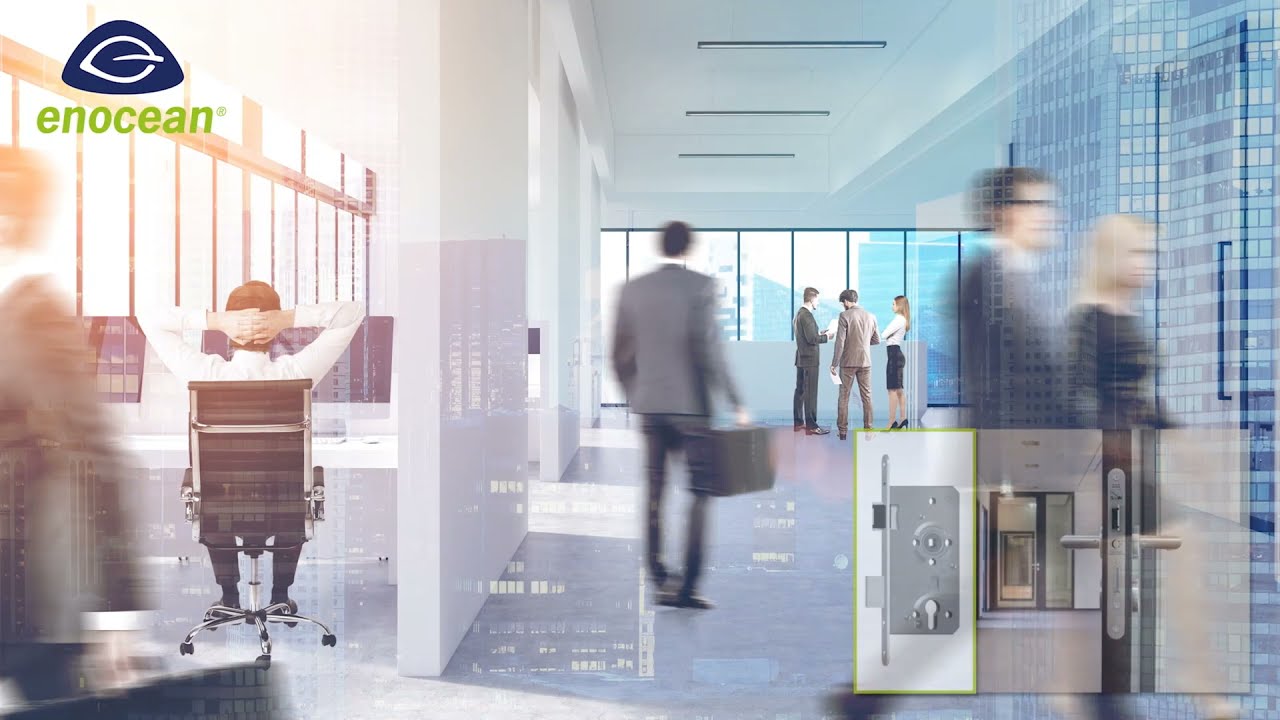 SAG Smart Line - Erstes smartes Einsteckschloss mit EnOcean-Funktechnologie