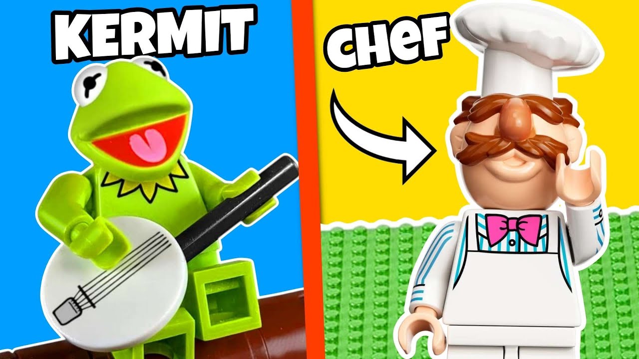 I recreated THE MUPPET SHOW in LEGO...