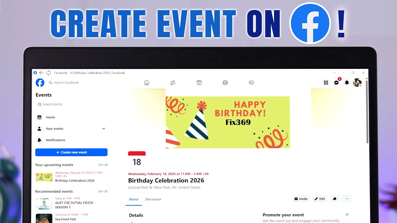 How To Create A Facebook Event! [2026 Latest Guide]