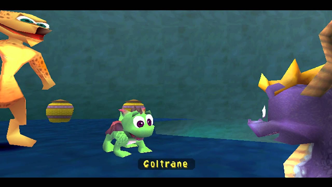 Spyro 3: Year of the Dragon (PS1) walkthrough - Sunrise Spring