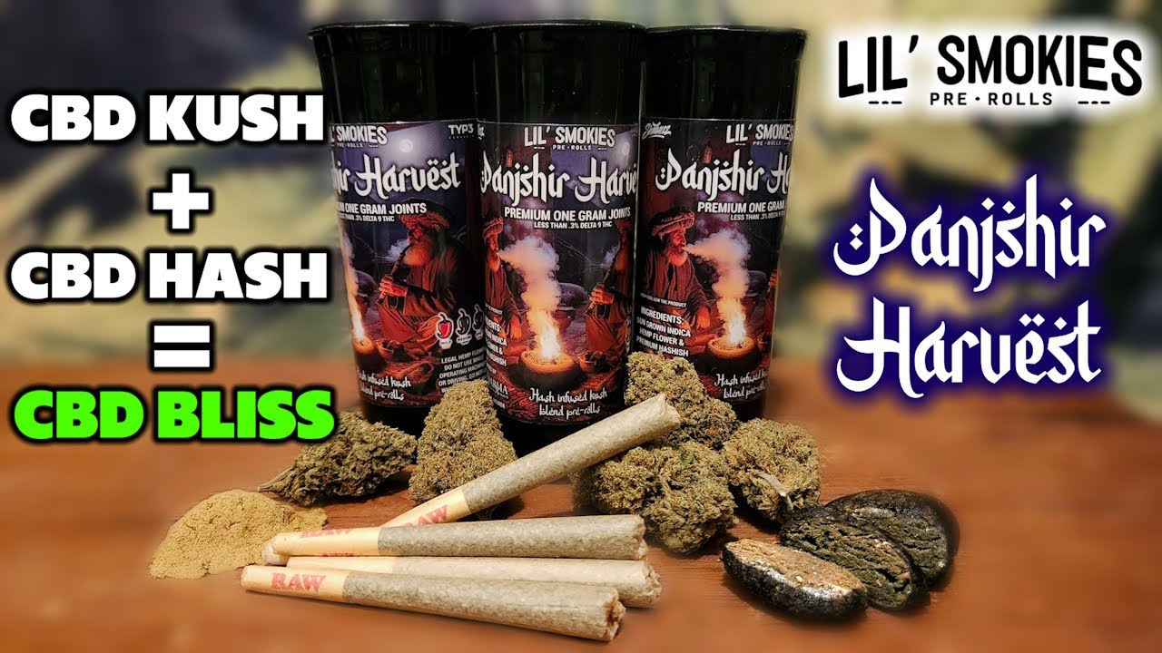 Panjshir Harvest Lil Smokies - Hash Infused CBD Pre Rolls