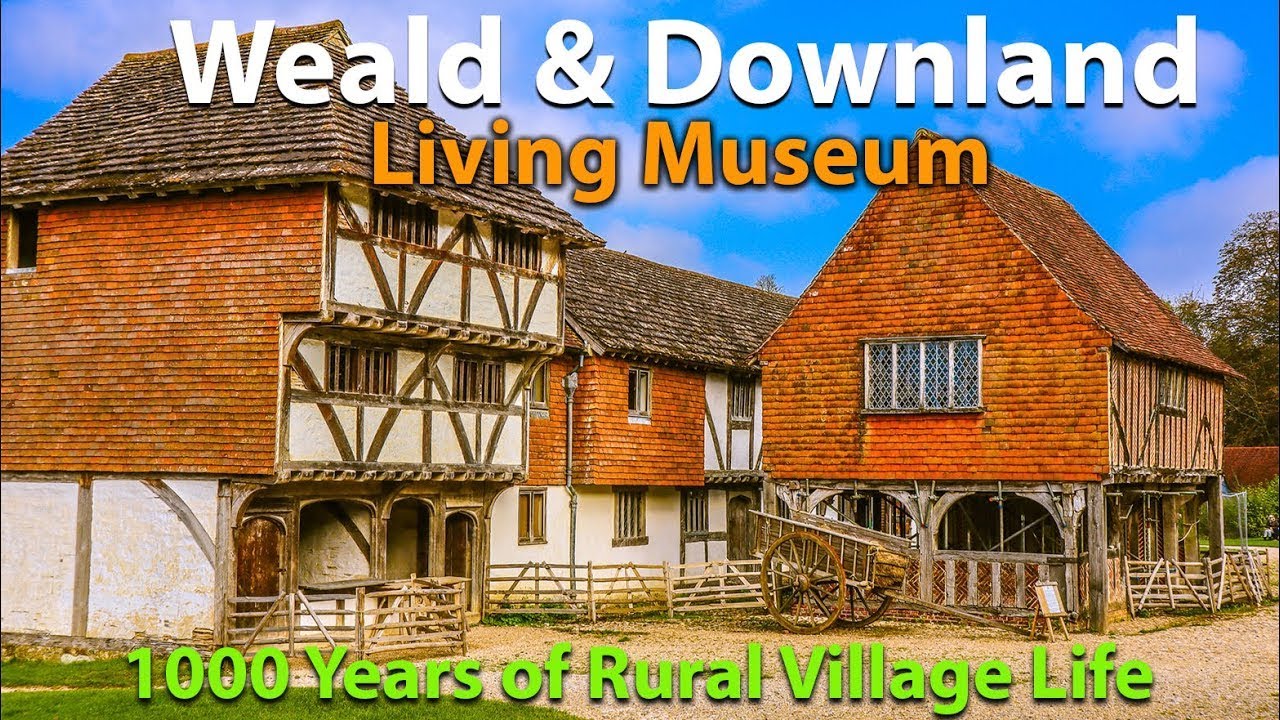 Жизнь сельской деревни в Англии - Музей Weald & Downland Living - Ремонтная мастерская BBC