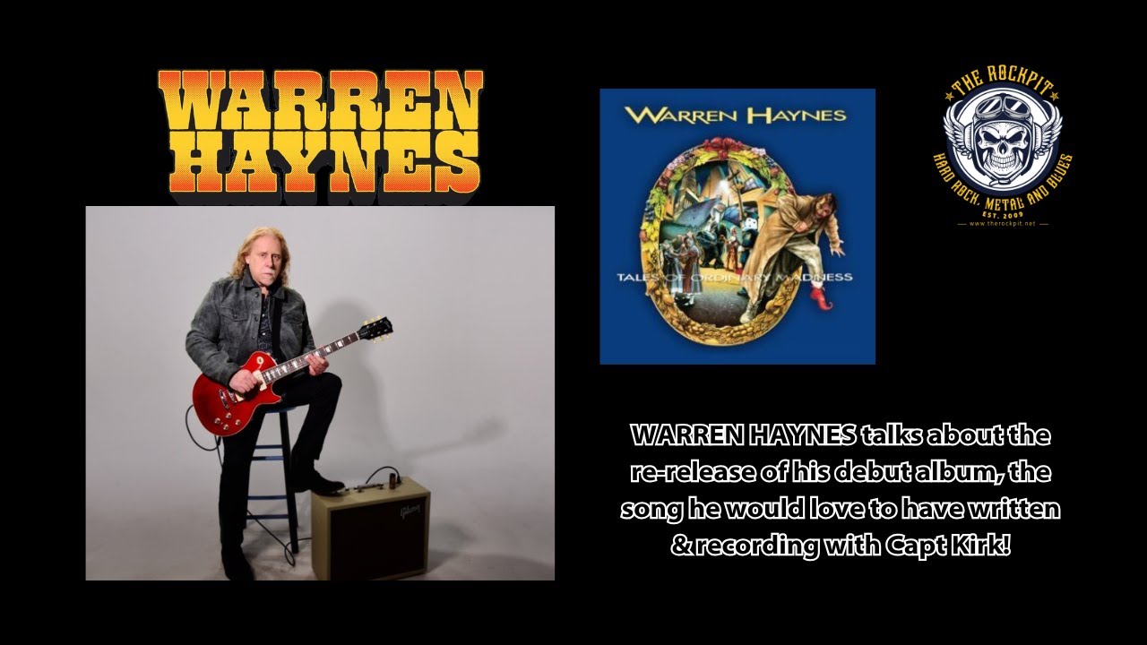ROCKPIT INTERVIEW: WARREN HAYNES talks about the re-release of his debut solo album and much more