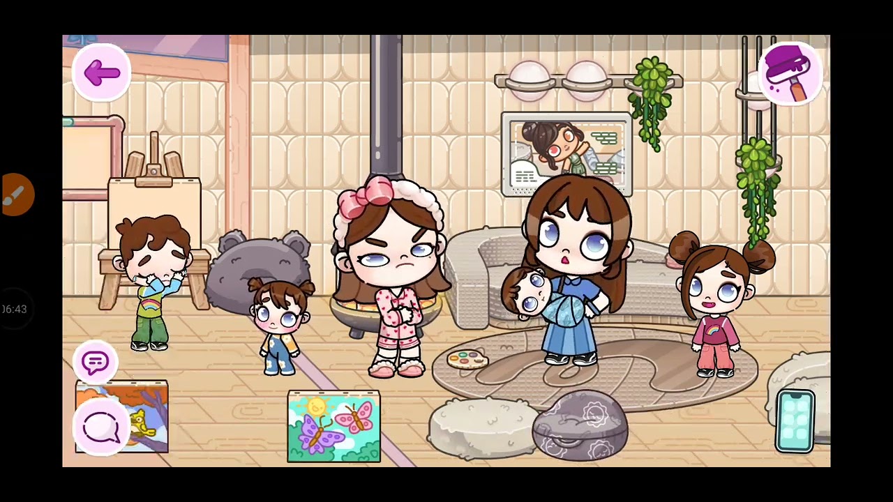 فيلم ماريا وعلي📽🎬/part2/اختي زارتني والي صار مش معقول😱😡/avatar world