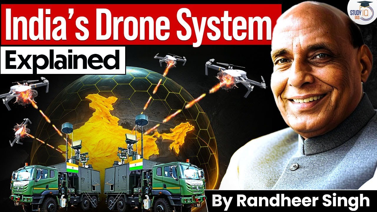 How Powerful is India’s New Drone System? | Defence Strategy Explained | UPSC GS |  StudyIQ IAS