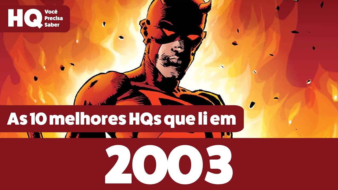 As 10 melhores HQs que eu li em... 2003!