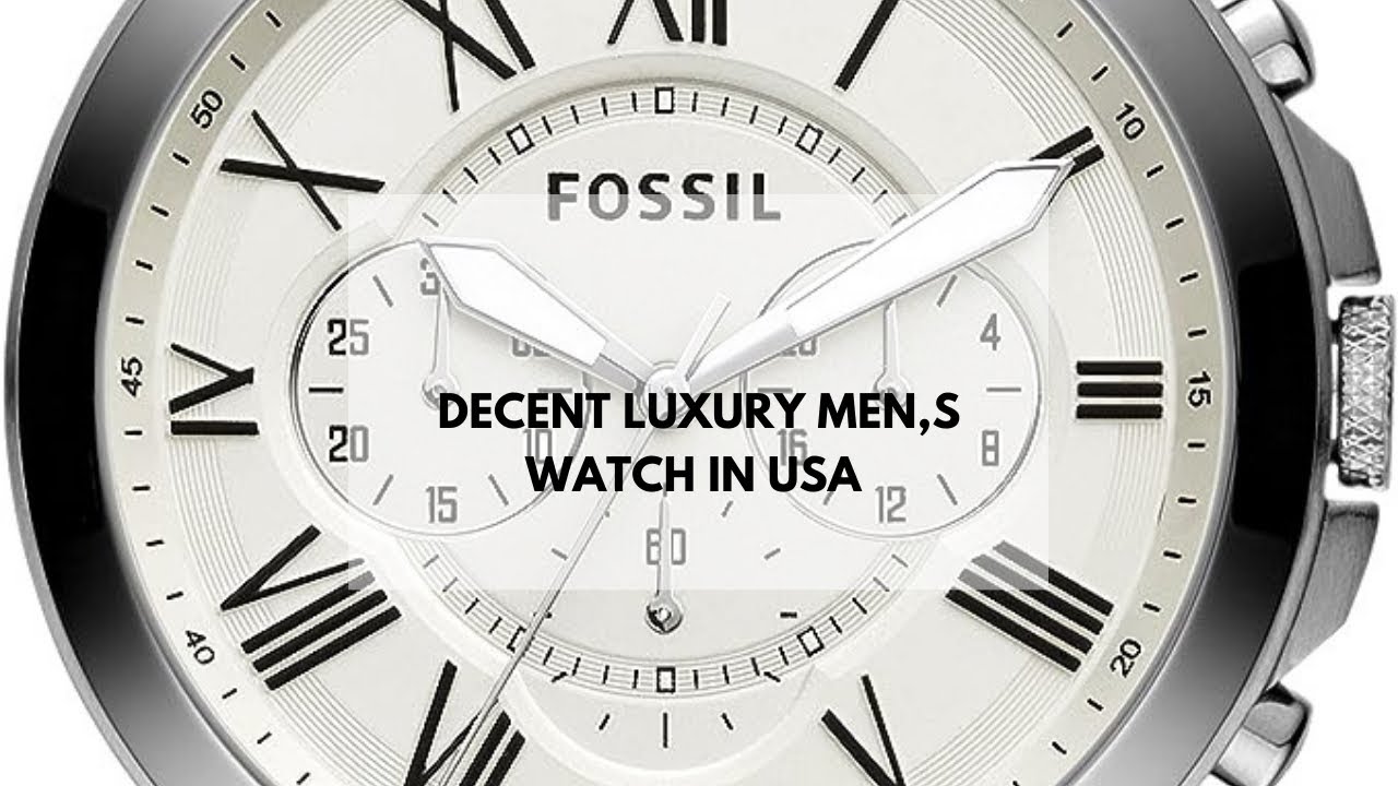 Decent Luxury Men, Watch | Branded Watch For Men of FOSSIL #Viral#USA#Trend#Watch