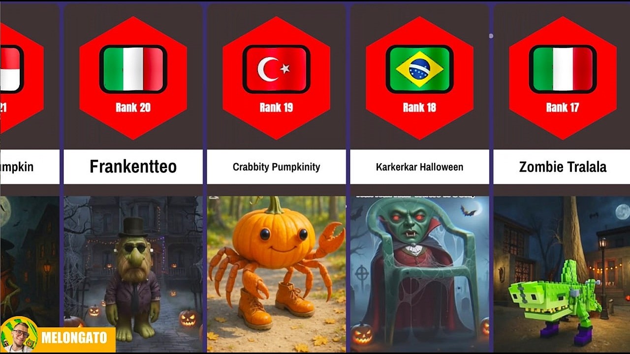Comparison: Ranking All Italian Brainrot Special Helloween Memes