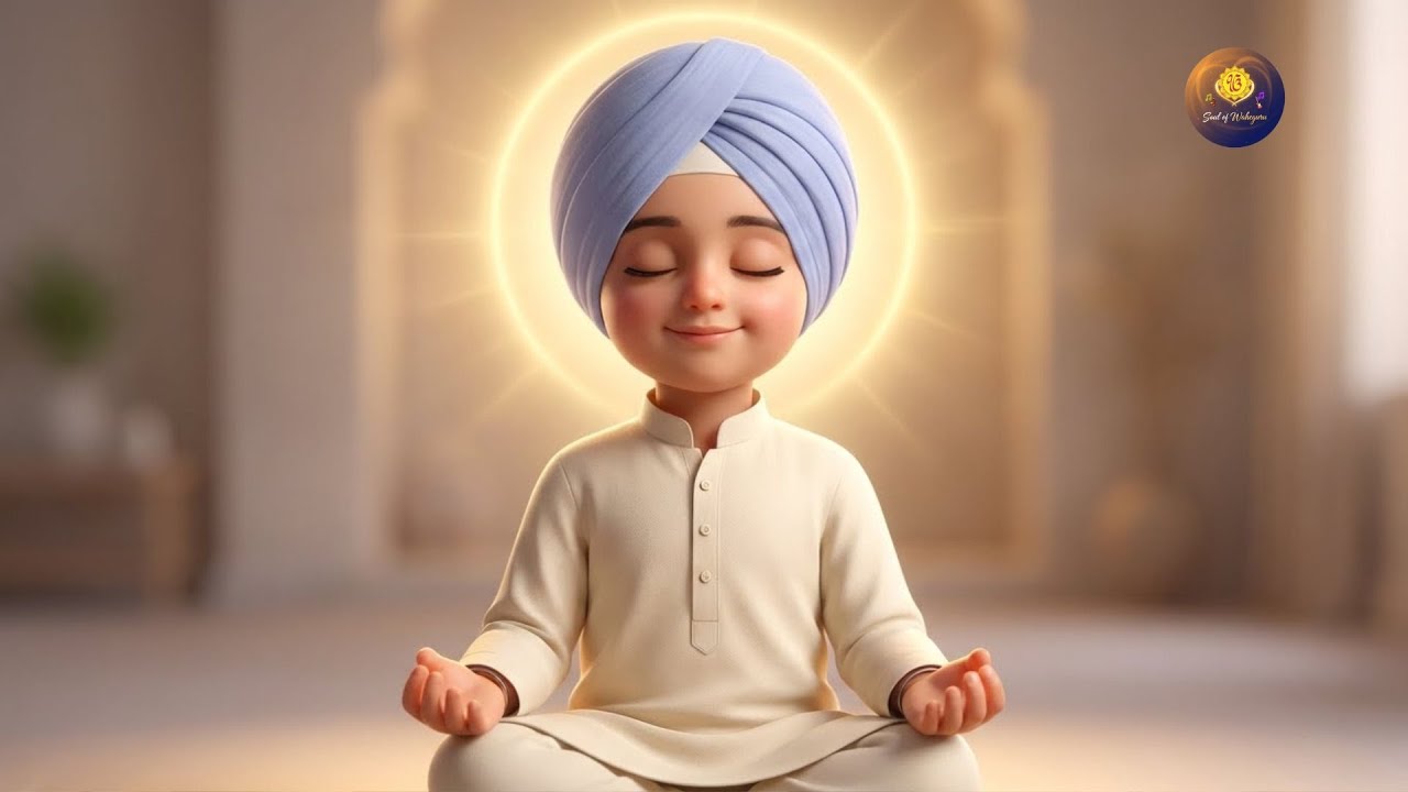 Waheguru Simran for Kids | Calm & Peaceful | Soul Of Waheguru