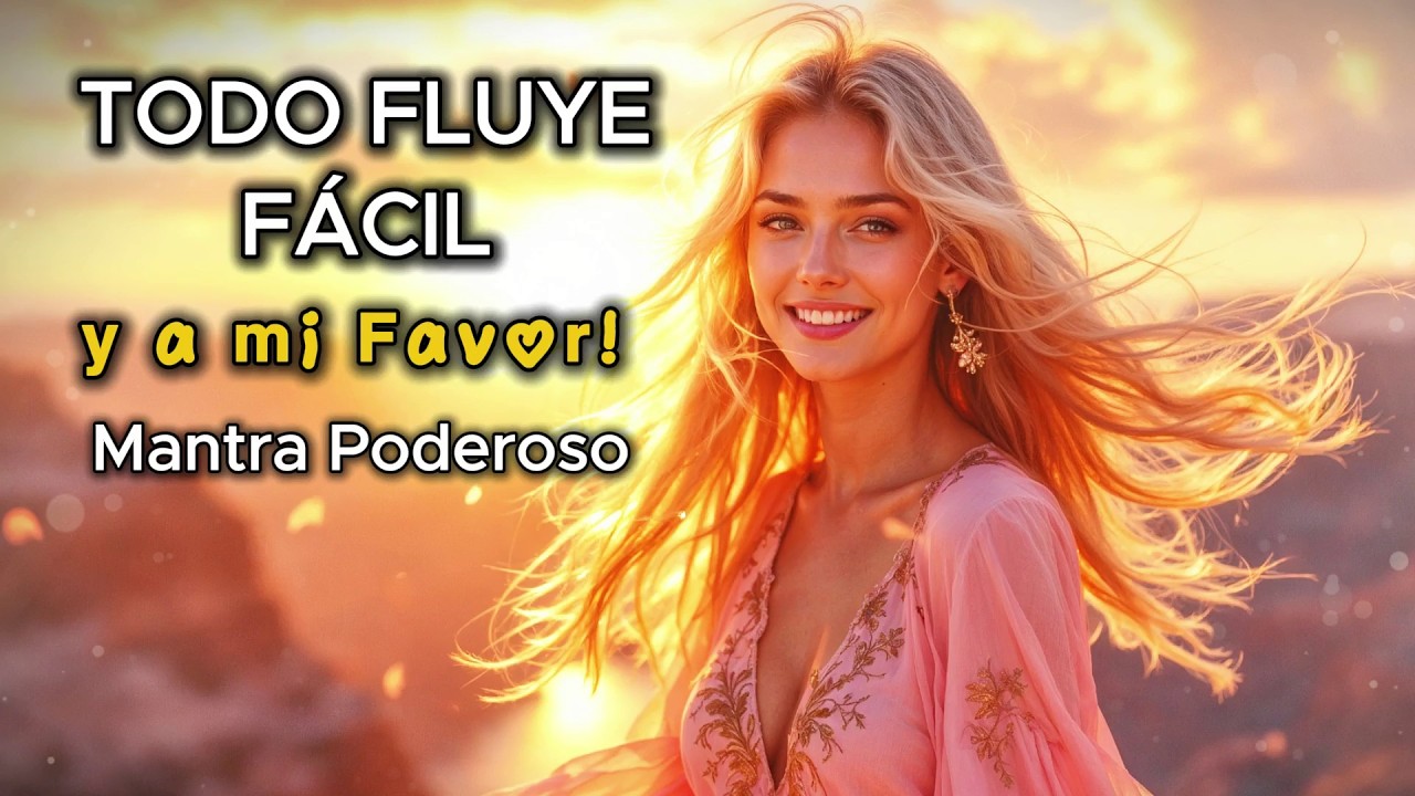 TODO FLUYE FÁCIL Y A MI FAVOR 🌊✨ Canción de Confianza, Armonía y Fluidez Interior 💫