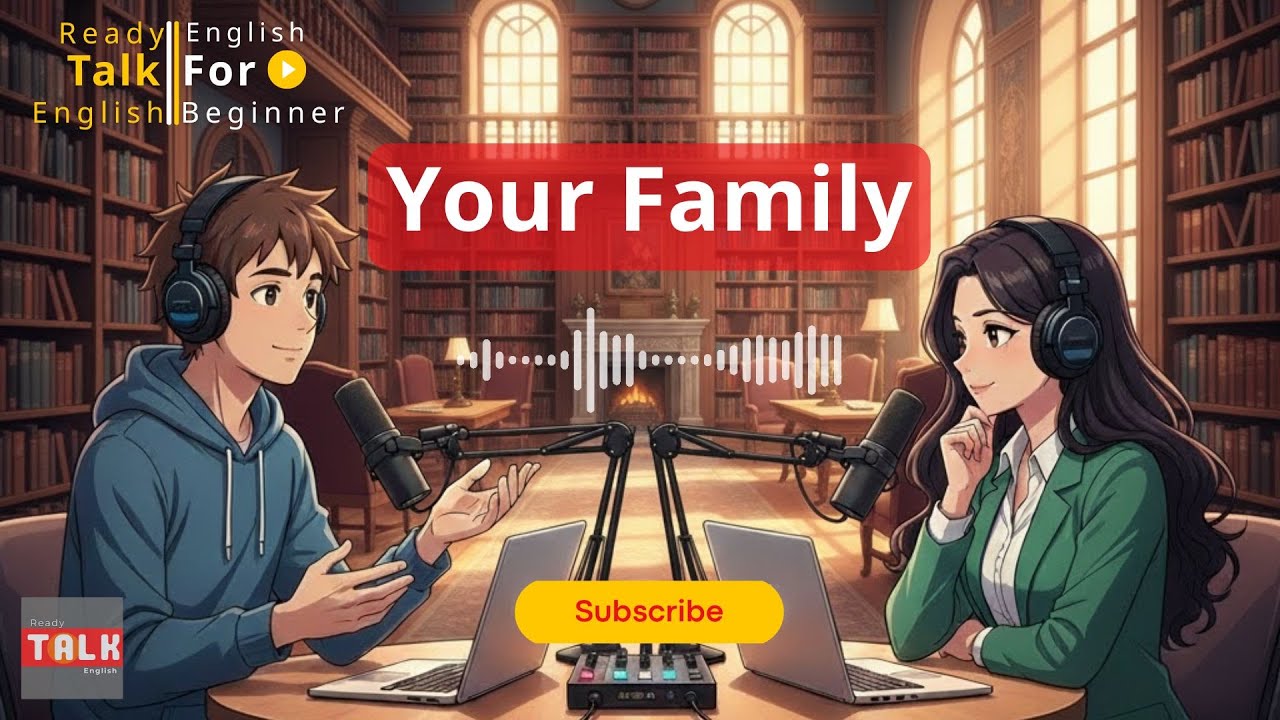 Talking About Your Family in English | Easy English Conversation for Beginners