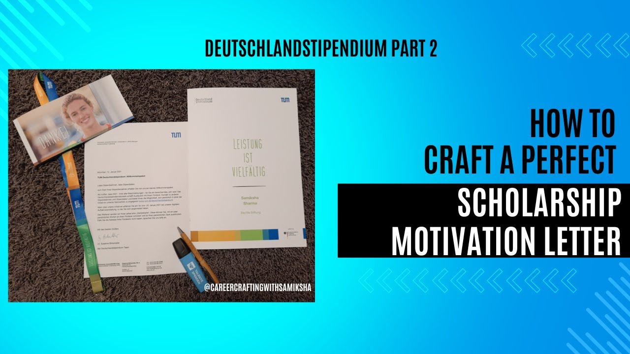 Crafting the Perfect Letter: Tips for Writing a Winning Motivation Letter for Deutschlandstipendium!