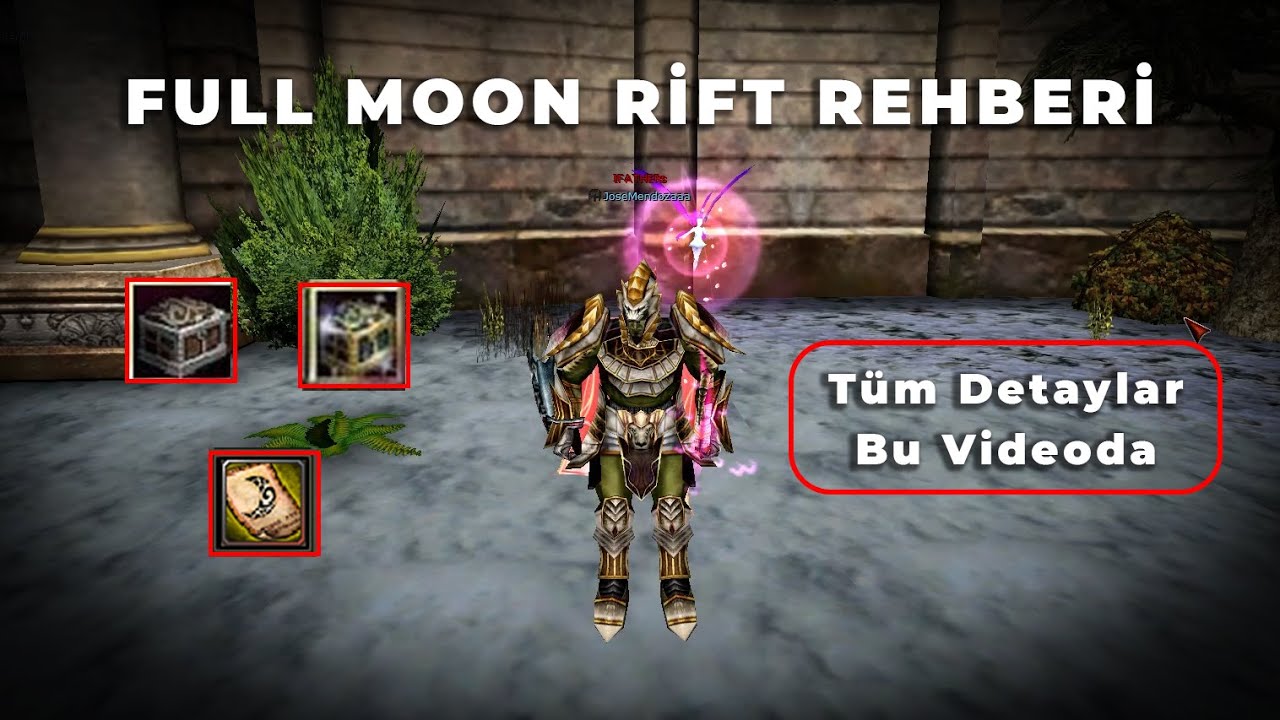 Full Moon Rift Rehberi | Knight Online | Rehber Video | Rift | #knightonline #pandora