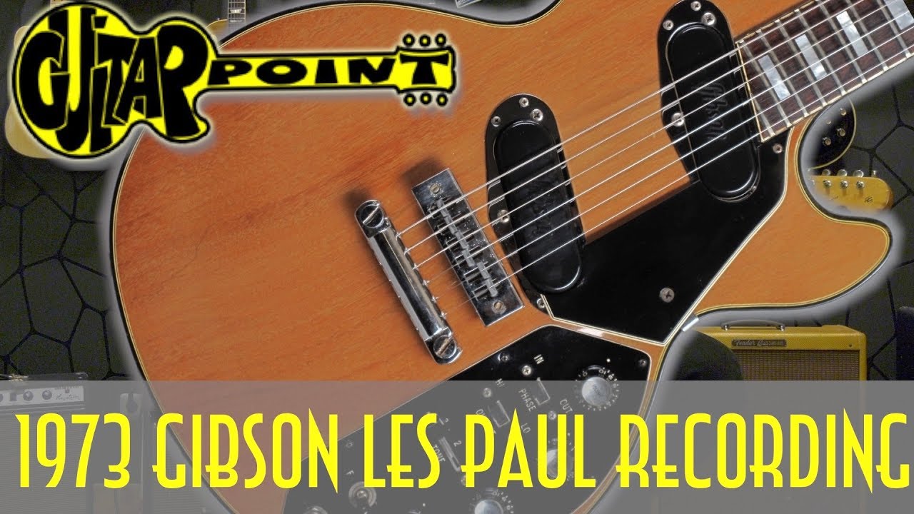 1973 Gibson Les Paul Recording - Natural / GuitarPoint Maintal / Vintage Guitars