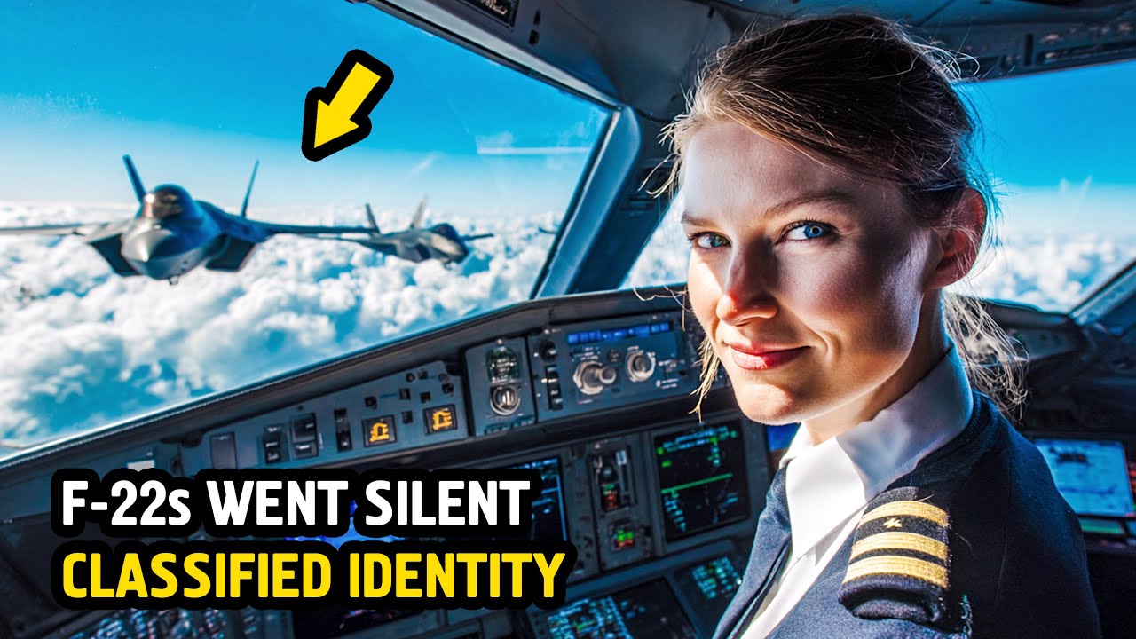 She Saved Everyone on Board — Until Her Call Sign Made Two F-22 Pilots Go Silent