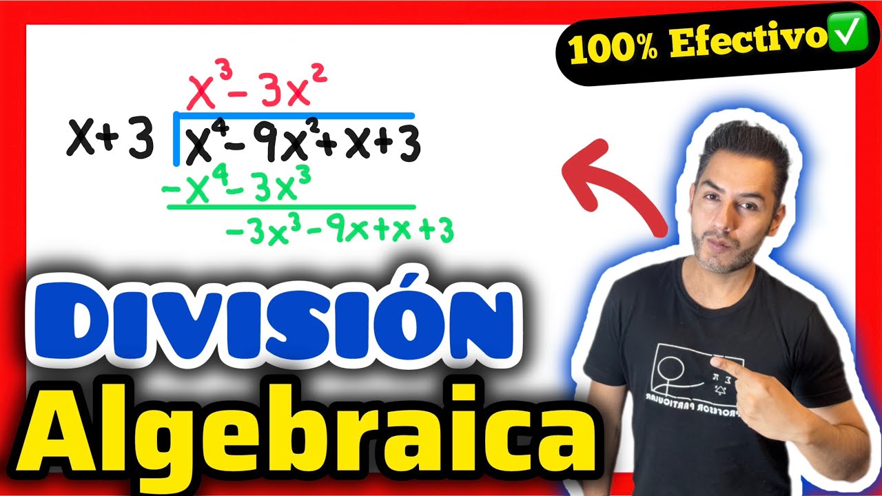 ✅DIVISIÓN ALGEBRAICA Ejercicios| 𝐀𝐩𝐫𝐞𝐧𝐝𝐞 𝐞𝐧 𝟏𝟎 𝐦𝐢𝐧𝐮𝐭𝐨𝐬 💯| ÁLGEBRA