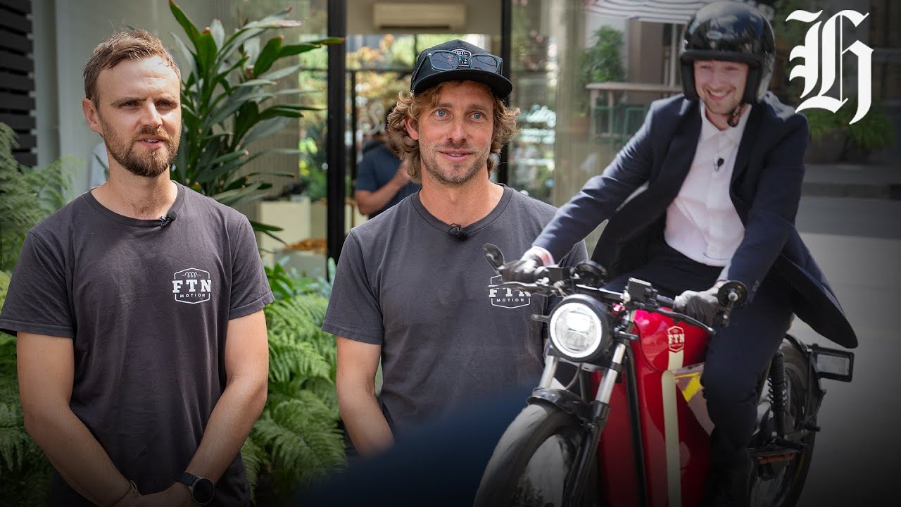 FTN Motion founders talk about their new Streetdog80 electric motorbike