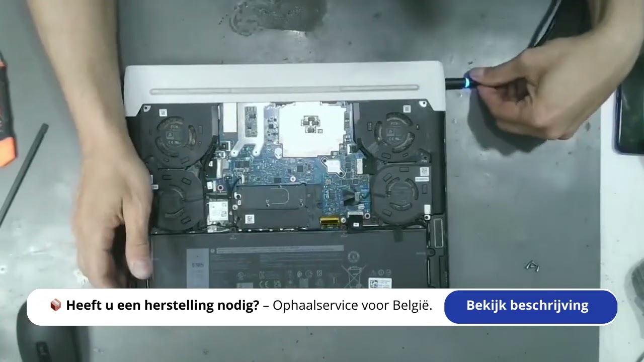 Start uw Dell Alienware P111F-NO niet? 🔊 Plaatsherselling