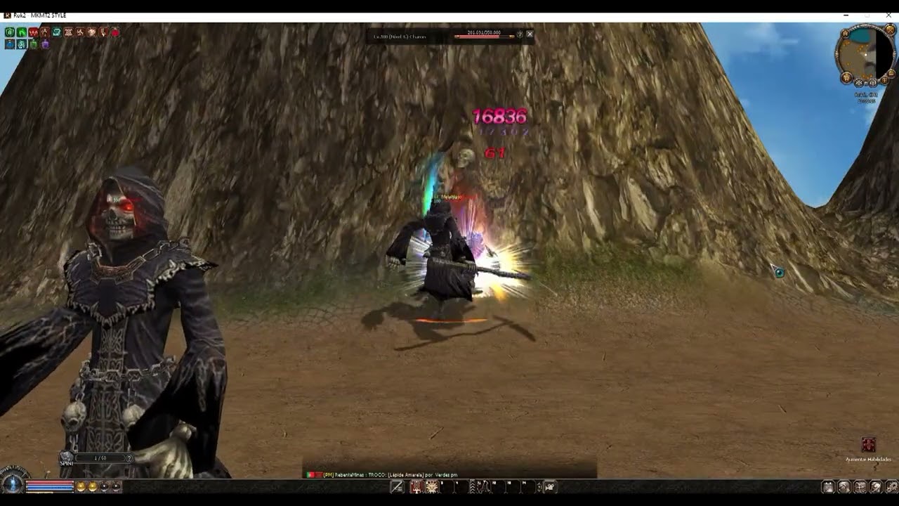 Rok2 - 021 - A chegada a lvl 115.  Finalmente!!