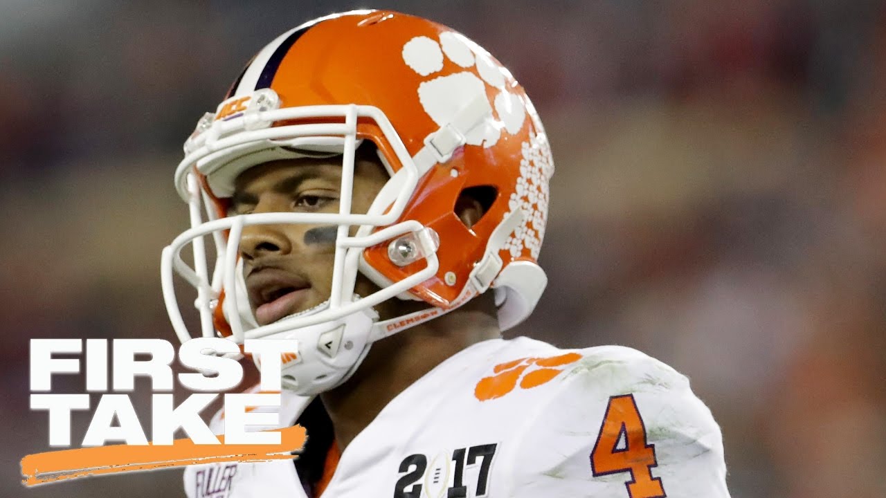 Deshaun Watson Or Mitchell Trubisky: Who Should NFL Teams Draft? | First Take | April 27, 2017