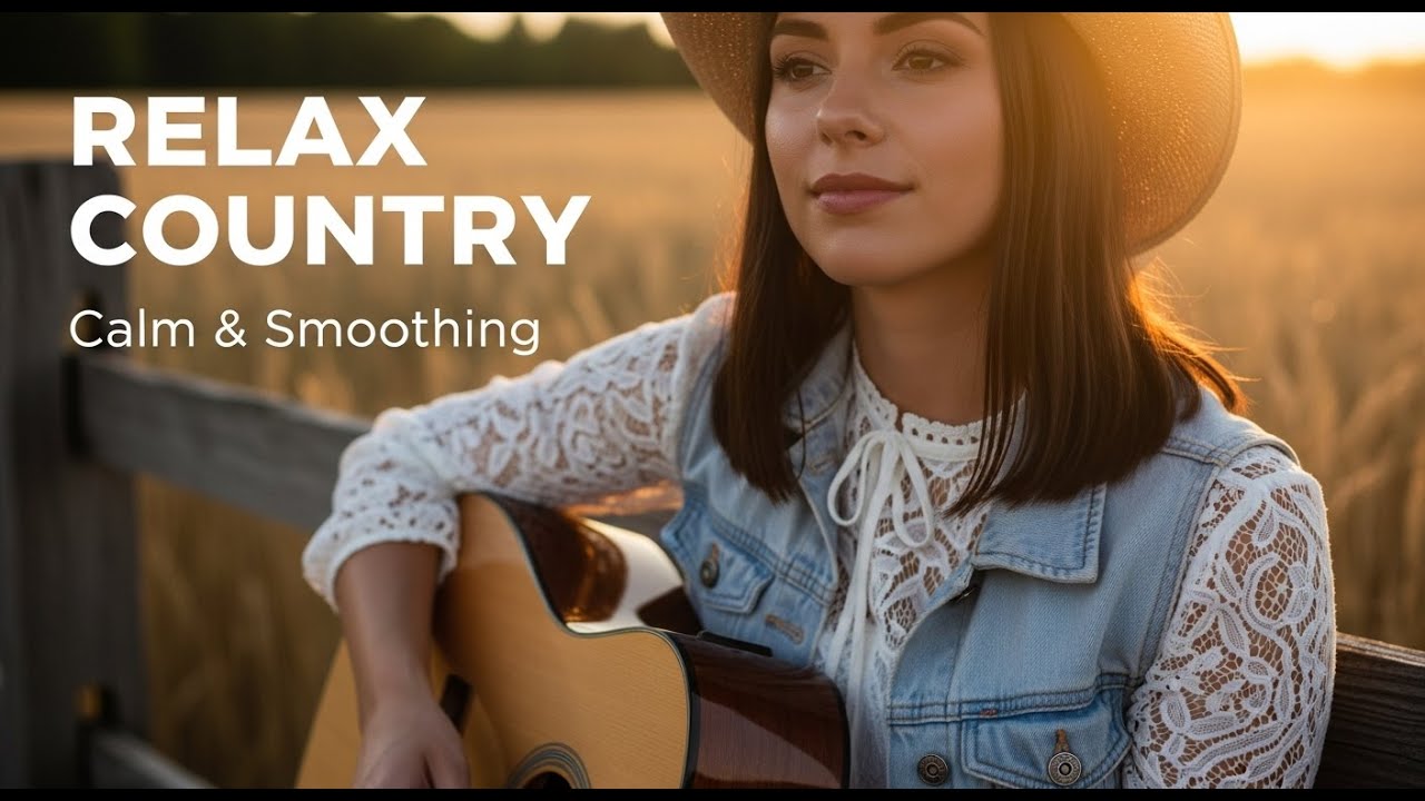 Evening Country Music 💖 A Cozy Playlist to Help You Relax in Nature | Relaxing Vibes