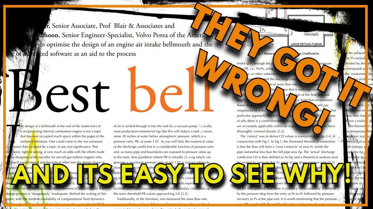 The Truth About Bellmouth Design – What They Got WRONG! #EngineS #IntakeTuning #WaveHarmonics