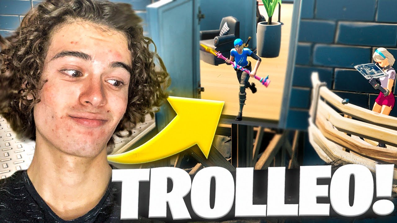 TROLLEO CON ESTA TRAMPA INVISIBLE DE FORTNITE...