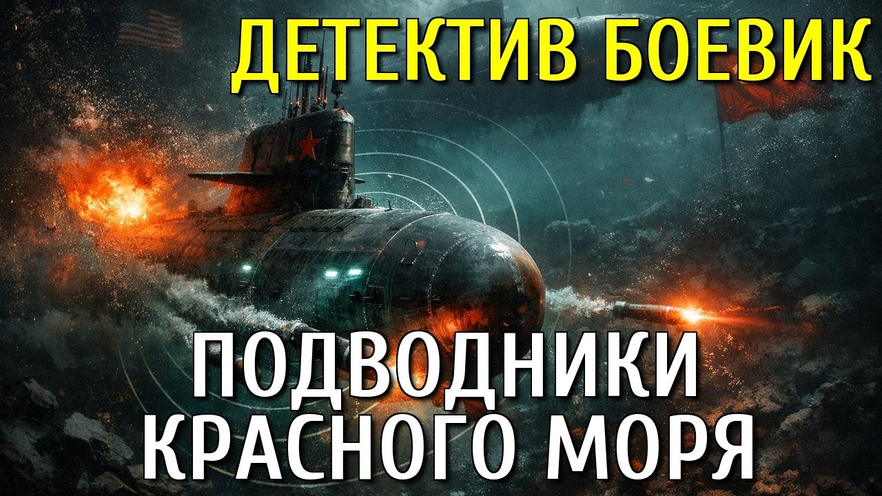 🆓 АУДИОКНИГА ПОЛНОСТЬЮ ✅ ДЕТЕКТИВ: Подводники Красного моря. Мазур | Слушать полную аудиокнигу