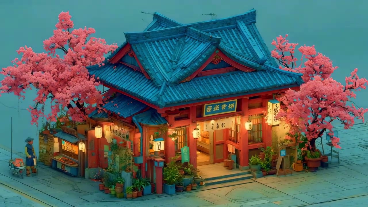 Tokyo at Night 🗼 | lofi music visual 🎧 &bull; isometric beats to unwind/reflect to 🧘&zwj;♂️
