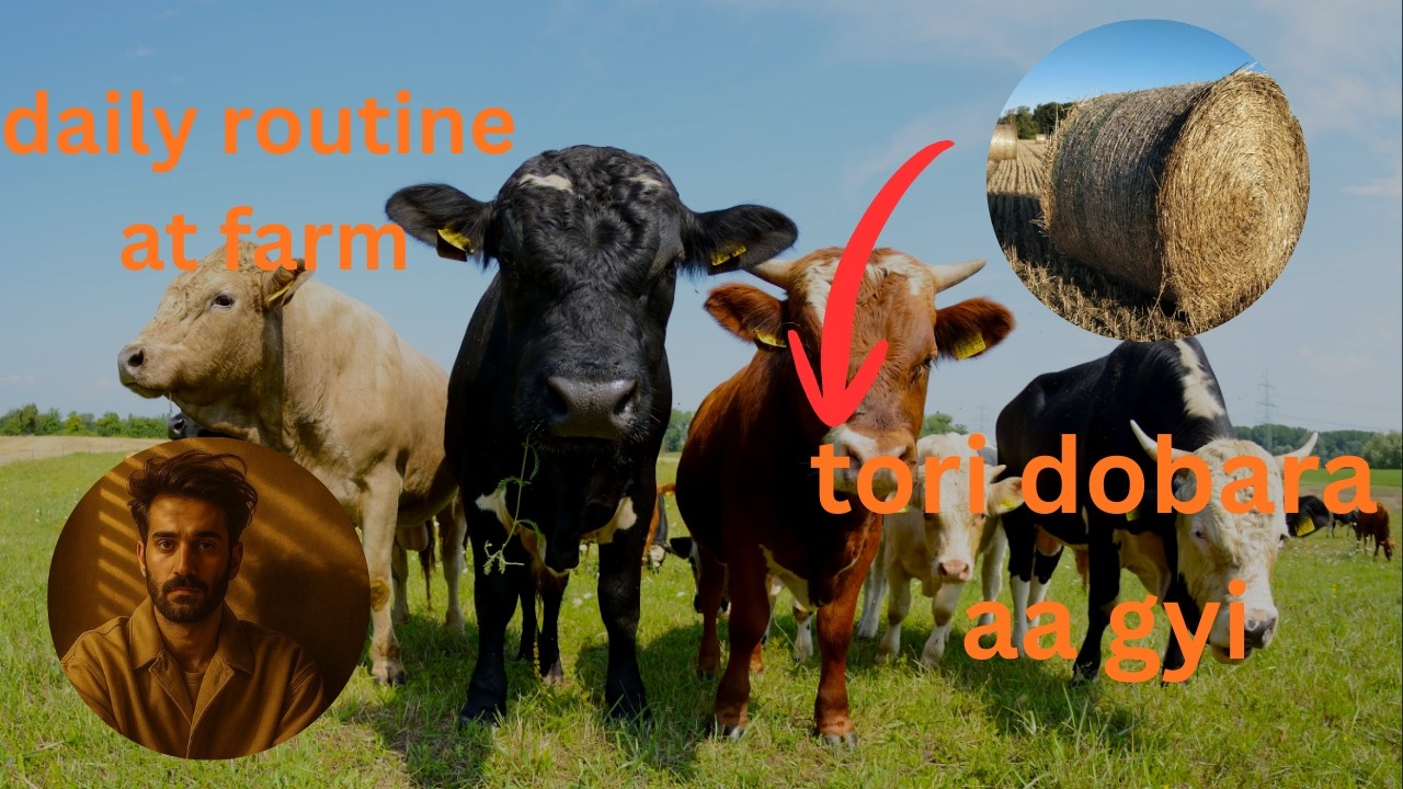 Vlog 26 | dairy farm daily routine | tori ka truck dobara aa gya | viral | fyp | al haq farms vlog