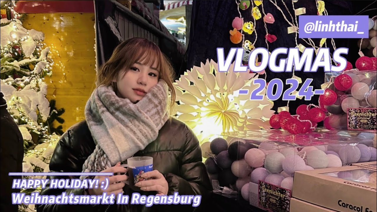 vlogmas 2024, mùa đông đầu tiên ở Đức  ☃️