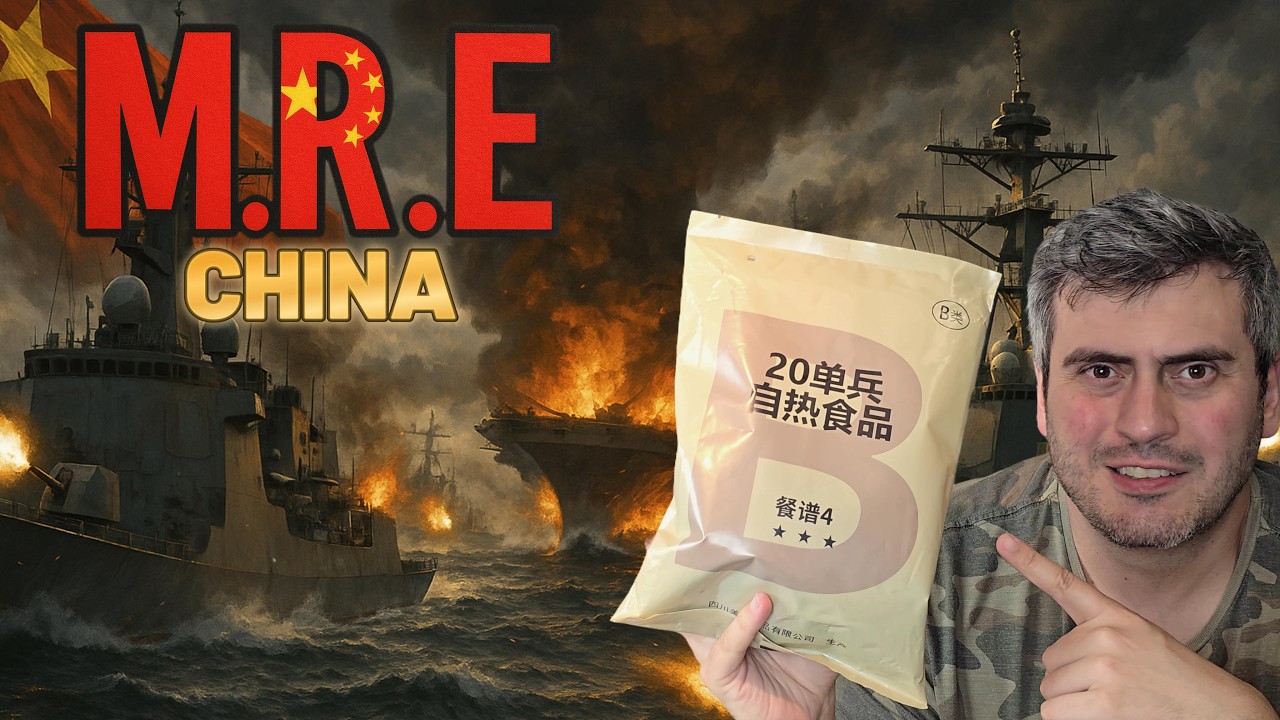 PROVEI A COMIDA DA MARINHA DA CHINA - PRONTOS PARA O COMBATE?