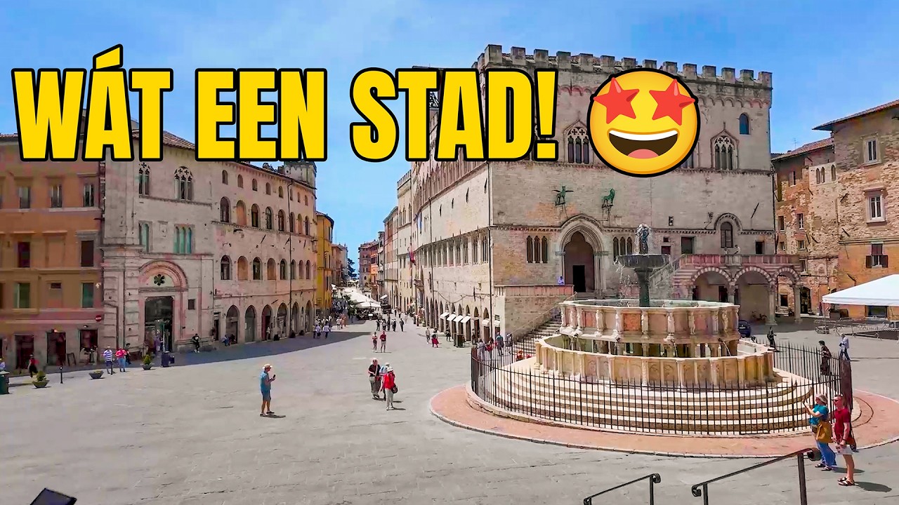 Italië Umbrië #10 Een dagje Perugia