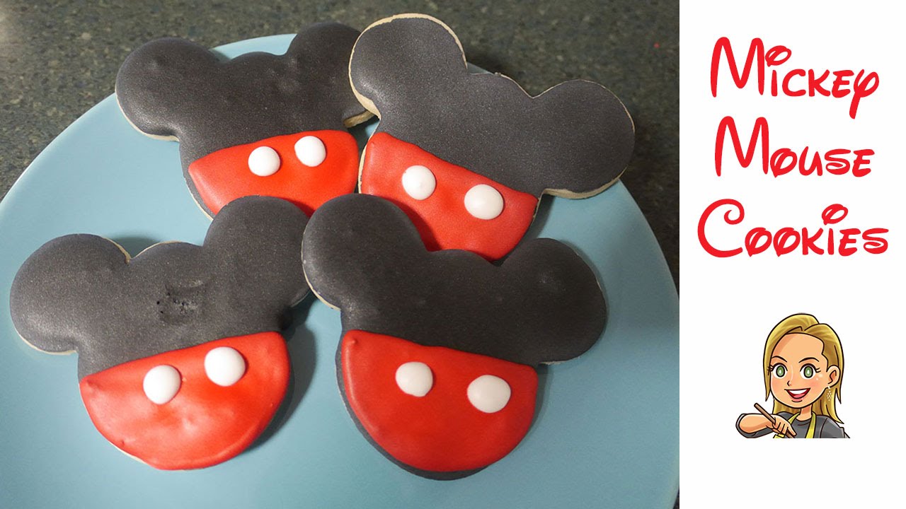 Mickey Mouse Cookies