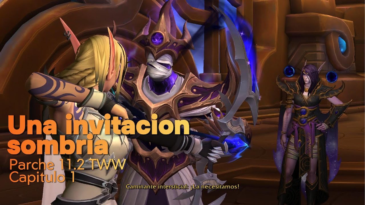 Una invitación Sombría Capitulo 1 Parche 11.2 #warcraft #thewarwithin #latinoamerica #wow #K'aresh