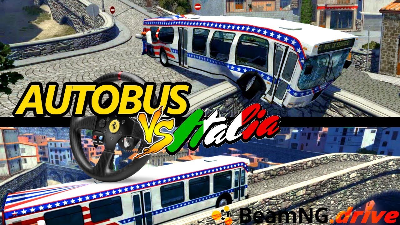 CRASH TEST in ITALIA - BeamNG Drive Challenge Volante