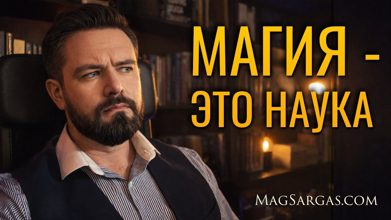 Магия как система знаний, а не вера и ритуалы - Маг Саргас