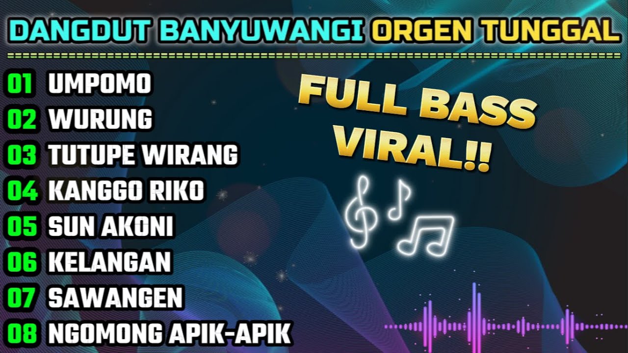 ORGEN TUNGGAL DANGDUT BANYUWANGI - FULL ALBUM - TERBARU 2025
