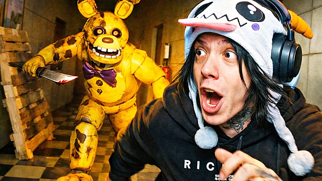 EGYEDÜL MARADTAM A FNAF MOZIBAN ÉJSZAKÁRA…