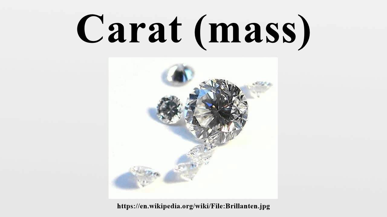 Carat (mass)
