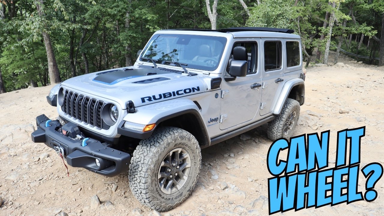 Jeep Wrangler 4Xe Rubicon 2024 года: по бездорожью! Лучше, чем Bronco?