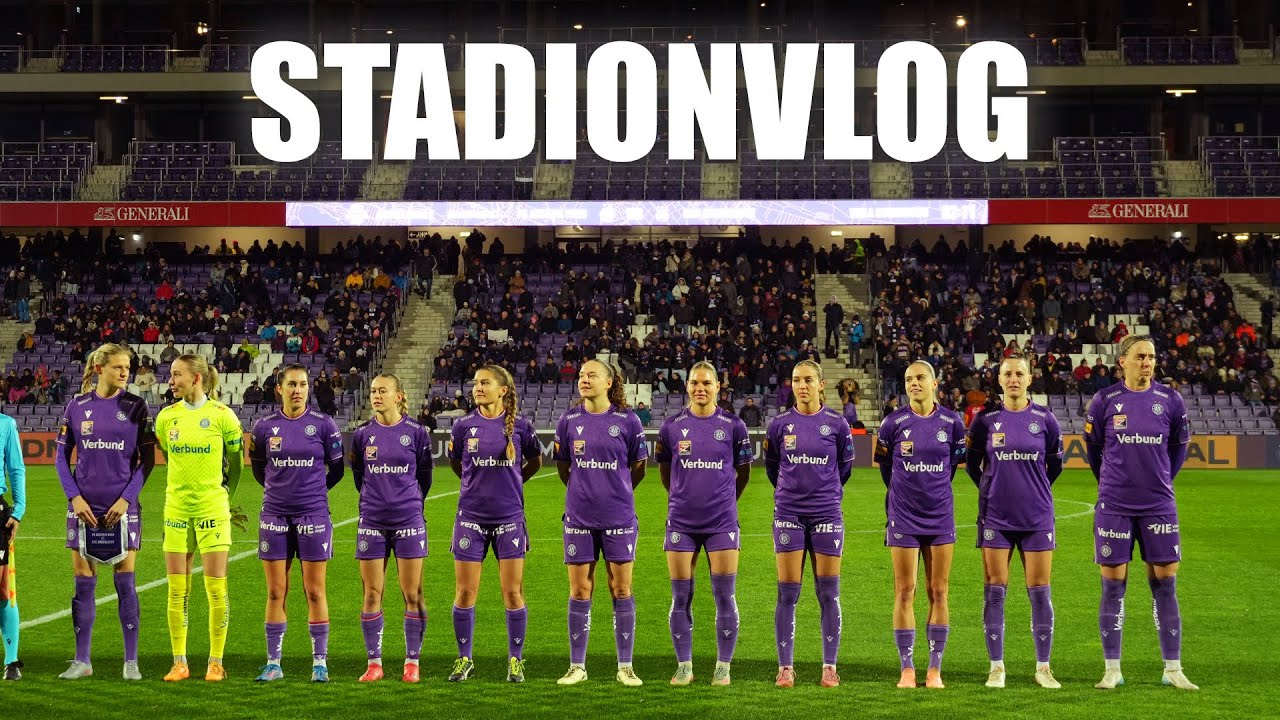Stadionvlog | UEFA Women's Europa Cup | FK Austria Wien - RSC Anderlecht | 19.11.2025