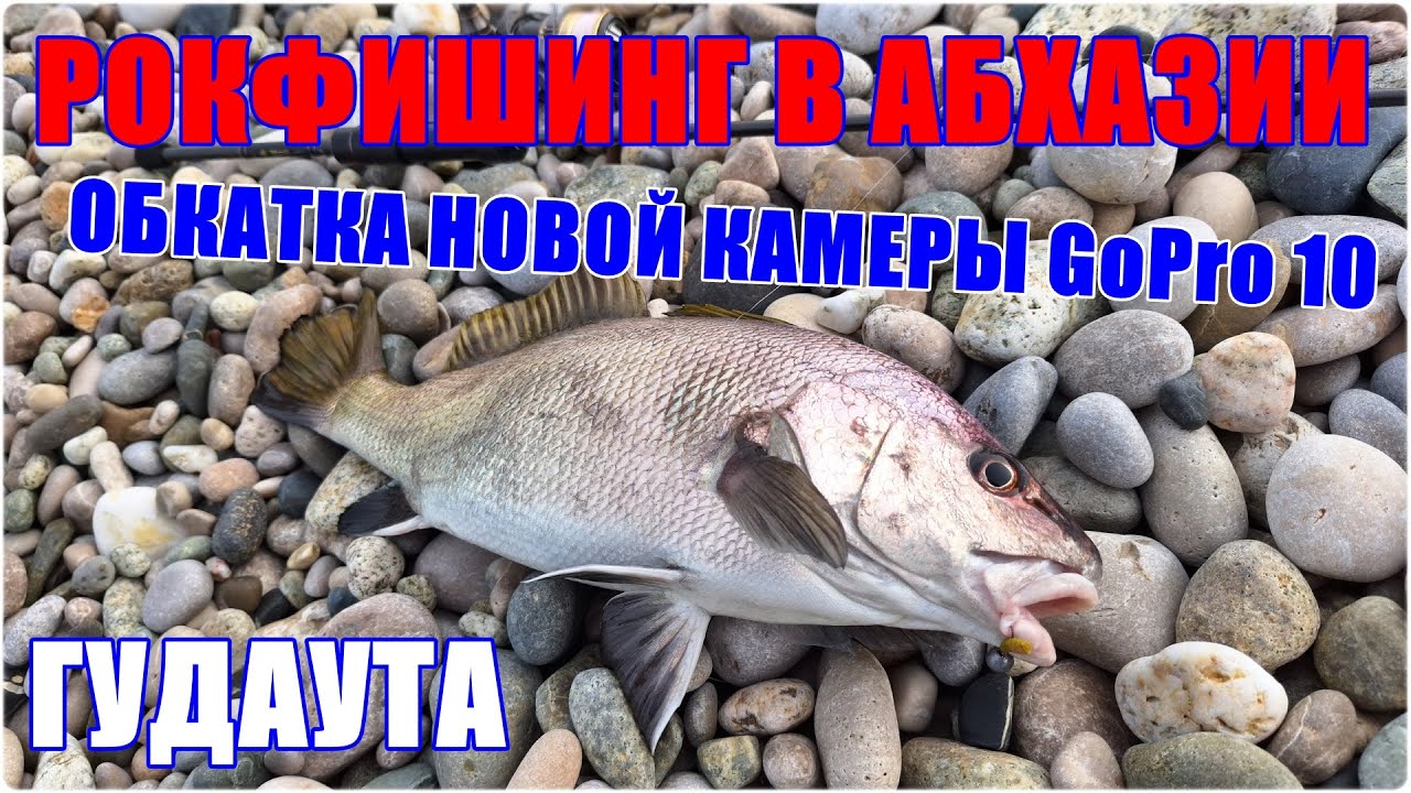 Рыбалка в Абхазии. Гудаута. Обкатка GoPro 10