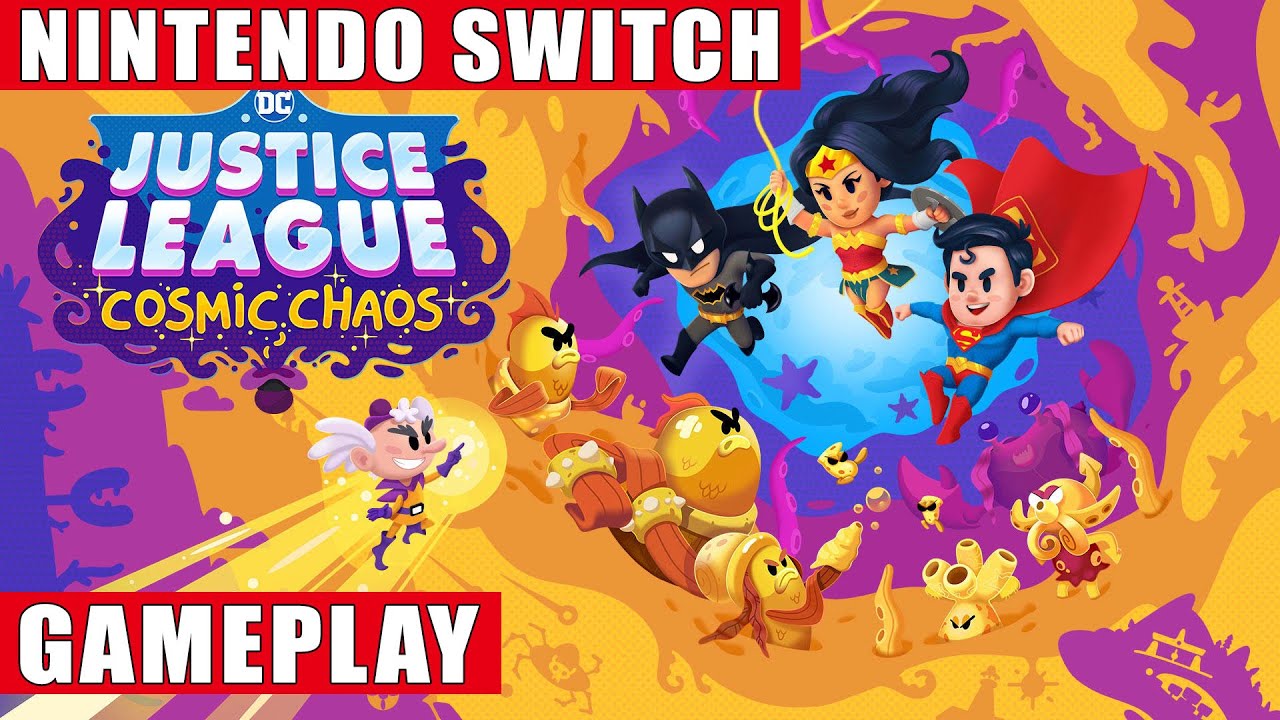 DC's Justice League: Cosmic Chaos Nintendo Switch Gameplay
