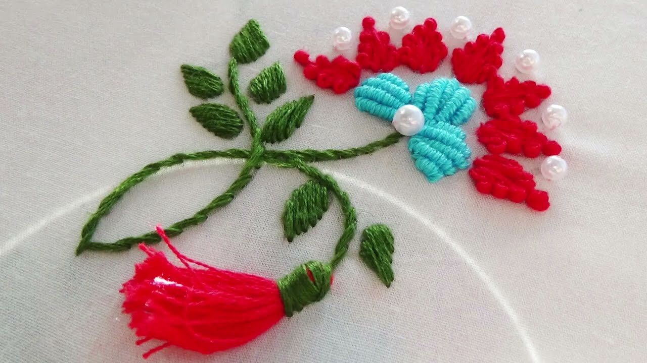 New Style Hand Embroidery Flowers 2026